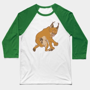 Comical Caracal Baseball T-Shirt